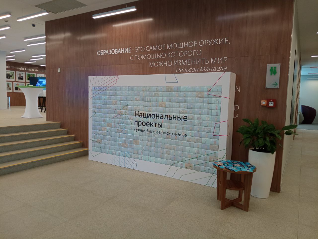 Фотомозаика на 300 фото для Нацпроектов России
