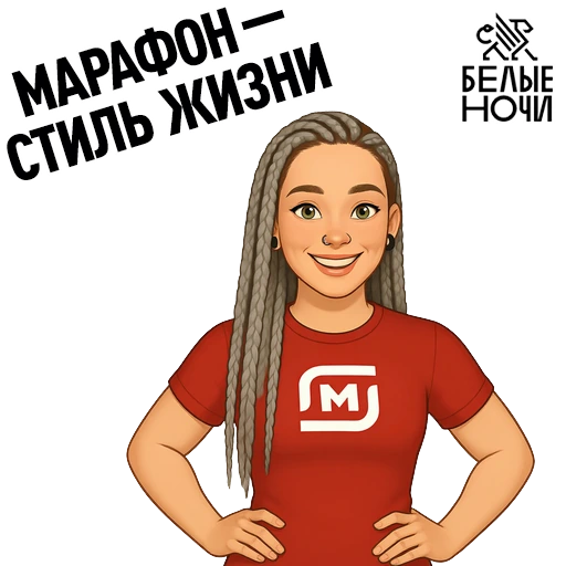 Мультяшный стикер 7