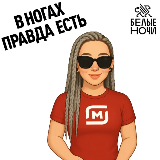 Мультяшный стикер 8